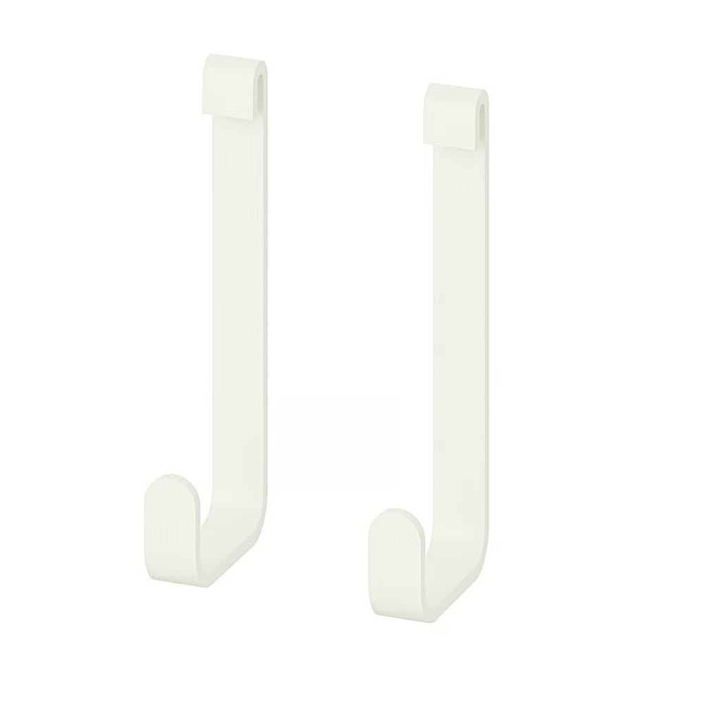IKEA ENHET Hook, White ¼"x1" (004.657.54) NEW